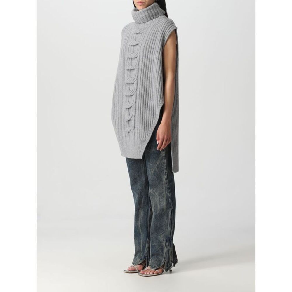Stella Mccartney Sweater Woman Grey - Picture 4 of 5